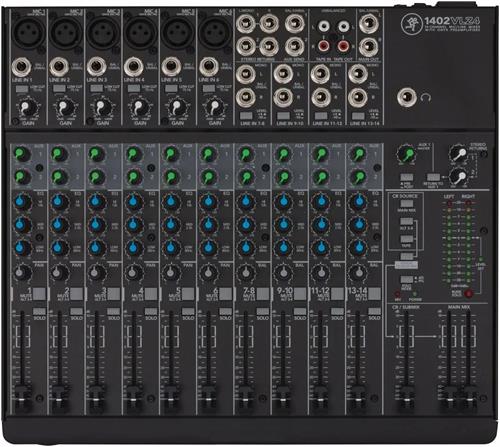 Mixer 14 Canales 6 Mn 4 St 2 Envios MACKIE 1402-VLZ3
