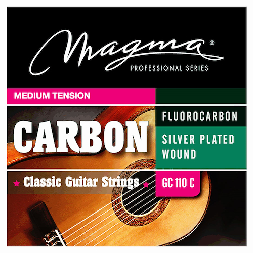 Encordado Guitarra Clasica Tension Media Carbon MAGMA GC110C