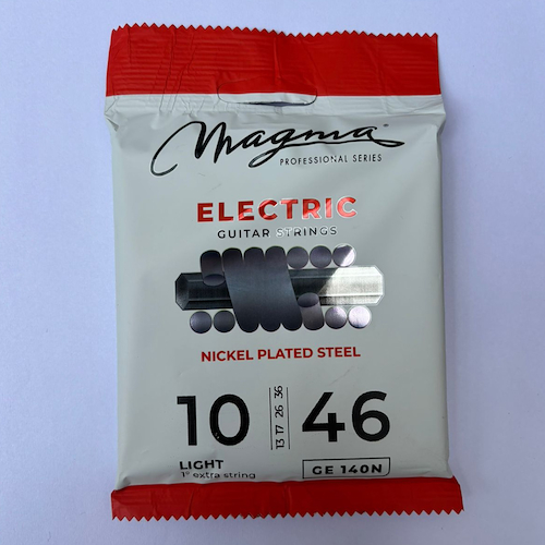 Encordado Guitarra Electrica Nickel Light 10/046 MAGMA GE140N