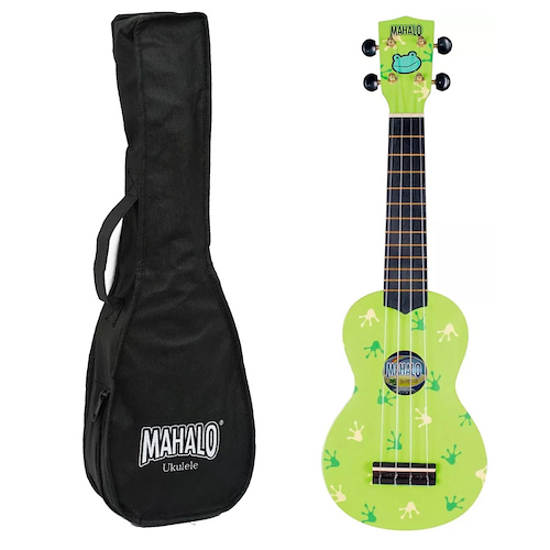 Ukelele Soprano Rana/Sapo MAHALO UART-FR