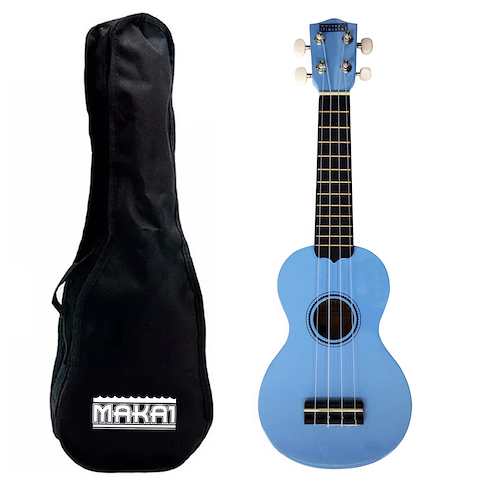 Ukelele Soprano Azul MAKAI MK-10BU