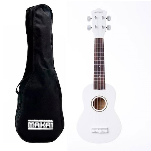 Ukelele Soprano Blanco MAKAI MK-10WT