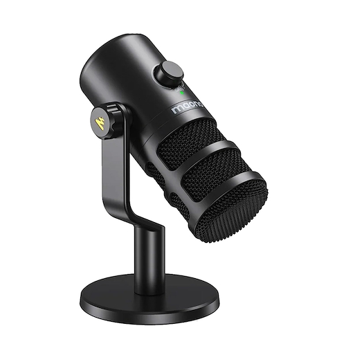 Microfono Dinamico USB C/ Base Metalica MAONO PD100U