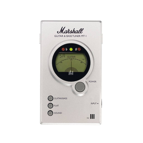 Afinador Para Guitarra y Bajo Pantalla MARSHALL MT-1