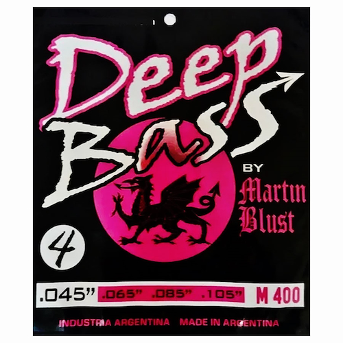 Encordado Bajo 4 Cuerdas 045 MARTIN BLUST M-400