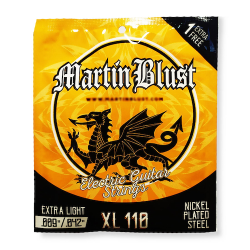 Encordado Guitarra Electrica 09-042 MARTIN BLUST XL-110