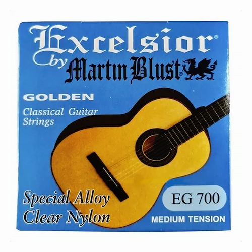 Encordado Guitarra Clasica Excelsior Dorada MARTIN BLUST EG 700