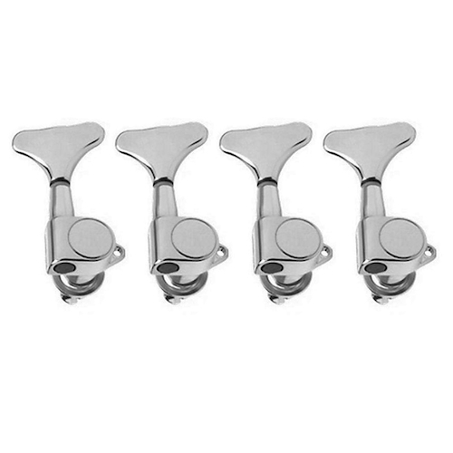 Clavijero Bajo 4L Tipo Gotoh Dj-242 Cromado MATRIX 242 C