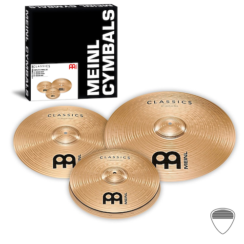 Set Platillo 14Mh, 16Mc, 20Mr Classic Series MEINL CYMBAL SET C141620