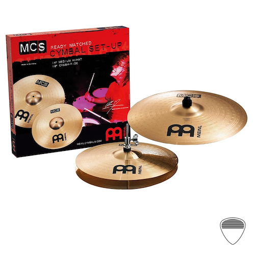 Set Platillo 14 Hh, 18 Ride MEINL MCS 14 18