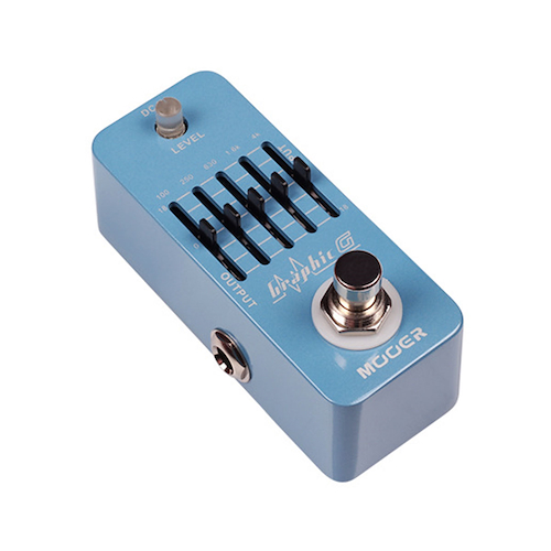 PEDAL ECUALIZADOR MICRO EQUALIZADOR P/GUIT, A PEDAL, 5 BAND, MOOER GRAPHIC G