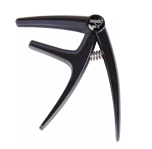Capodastro Guitarra Electrica Acustica Pinza Negro MUSEDO MC1 FOLK