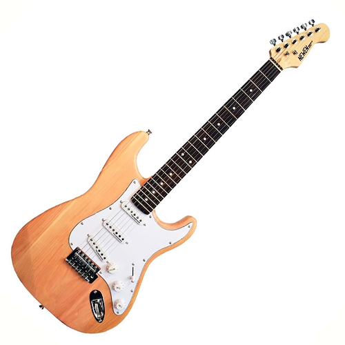 Guitarra Electrica Stratocaster Natural NEWEN STRATO NAT WOOD