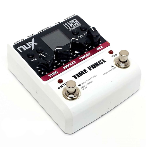 PEDAL DELAY CARCASA METAL NUX TIME FORCE