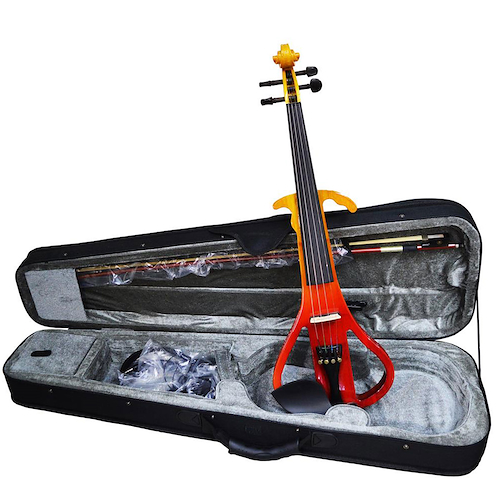 Violin Electrico Con Estuche Auricular y Cable PARQUER VLD 710 GOTA