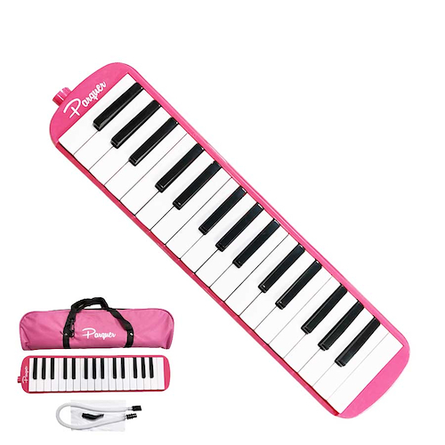 Melodica 32 Notas Rosa Con Funda PARQUER MEL-PINK
