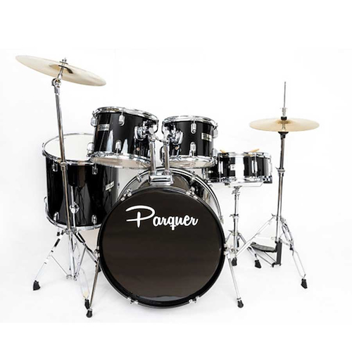 Bateria 5 Cuerpos Economy Black PARQUER 10065BK
