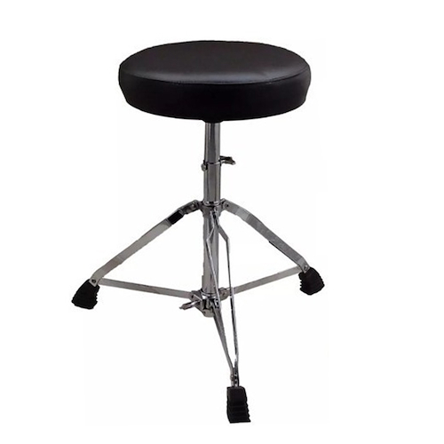 Banqueta Bateria Redonda Altura Por Puntos Reforzada PARQUER 94007BK