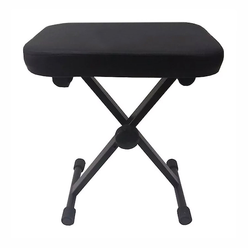 Banqueta Piano Acolchada Doble Plegable 3 Posiciones PARQUER 94025
