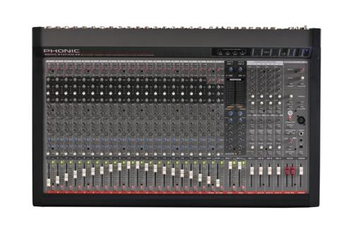 Mixer 30 Canales 20 Xlr+2+4St, 4Bus, Aux 1 & 2 Pre/Pos, 6 Au PHONIC SONICSTATION22