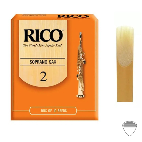 Caña Saxo Soprano N° 2 (X Unidad) RICO RIA1020