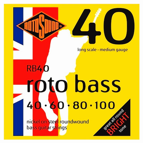 Encordado Bajo 4 Cuerdas ROTOSOUND RB 40