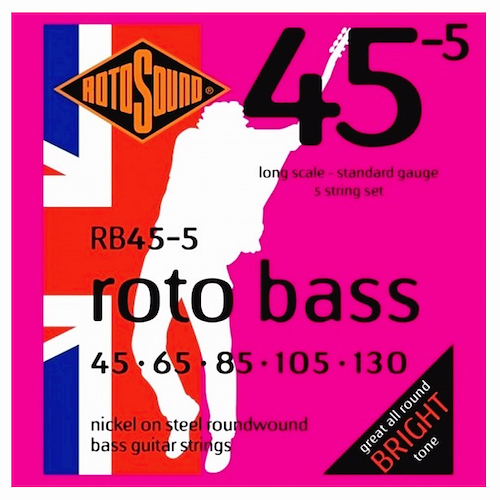 Encordado Bajo 5 Cuerdas ROTOSOUND RB45-5