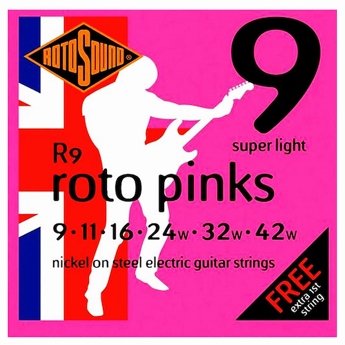Encordado Guitarra Electrica Niquel Super Light ROTOSOUND R 9