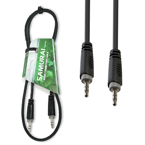 CABLE MINIPLUG STEREO A MINIPLUG STEREO 90 cm ROXTONE RACC240L0.9