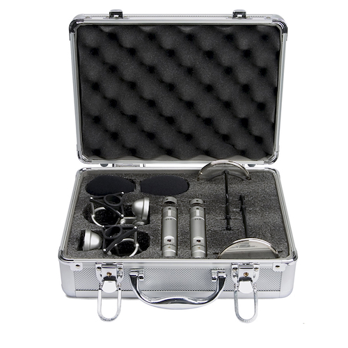 MICROFONO CONDENSER, SET DE 2, C/SUSP, PARAV,ESTUCHE (INSTR SAMSON CL2