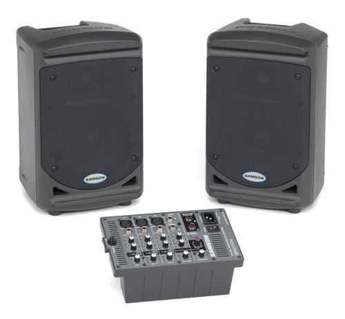 Sistema Pa Portatil Expedition 150W 2 Bafles + Mixer SAMSON XP150