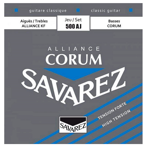 Encordado Guitarra Clasica Alta Alliance- Corum SAVAREZ 500 AJ