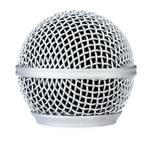 Rejilla Bocha Metalica Para Micrófono Shure Sm58 SHURE RK- 143G