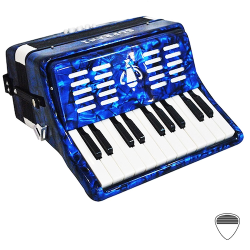 Acordeon 8 Bajos 22 Teclas SOPRANI SPGDE