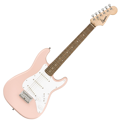 GUITARRA ELECTRICA MINI STRATOCASTER SHELL PINK SQUIER 037-0121-556