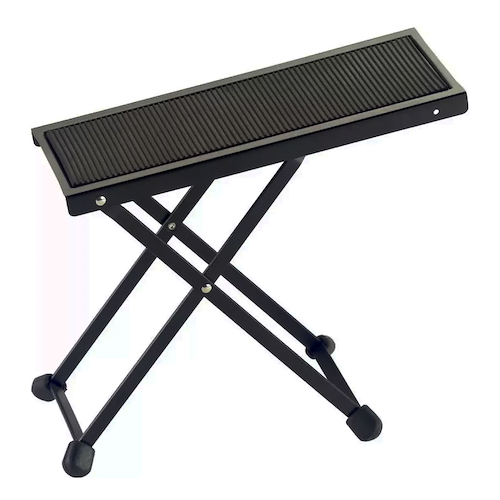 BANQUITO APOYA PIE PARA GUITARRISTAS METALICO NEGRO STAGG SFOSB1BK