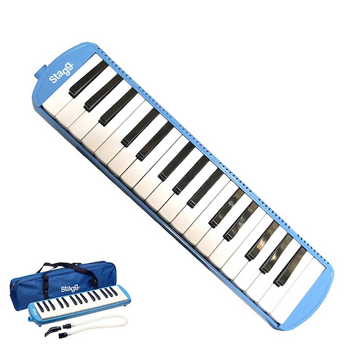 Melodica 32 Notas Azul Con Funda STAGG TA32BL