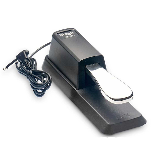 Pedal Sustain Doble Polaridad ParaTeclado STAGG SUSPED10