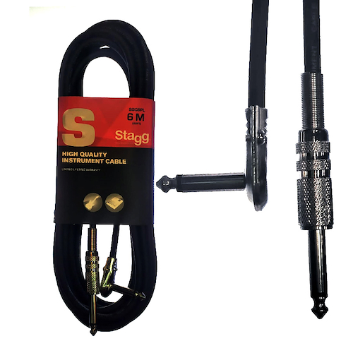 Cable Plug A Plug De 6 M Angular STAGG SGC6SPL
