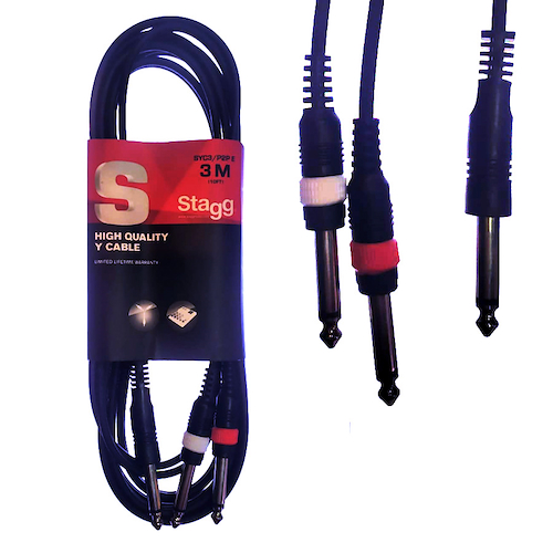 Cable Plug Mono A 2 Plug Mono 3 M STAGG SYC3P2PE