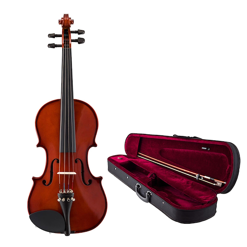Violin 4/4 Tapa Pino Macizo Seleccionada Maple STRADELLA MV141244
