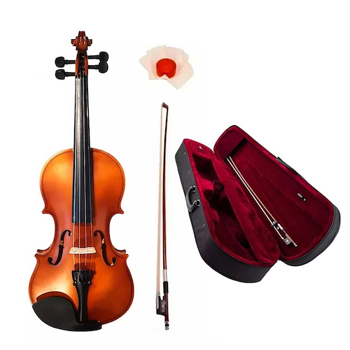 Violin 4/4 Laminado Flameado, Microafinadores STRADELLA MV141044