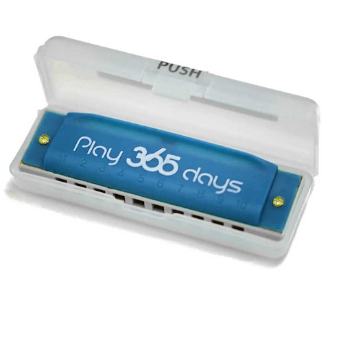 Armonica en C 20 Voces Varios Colores Play 365 Diatonica SUZUKI IV-SZ-P365HCDP