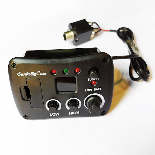 Preamplificador Guitarra Con Ecualizador y Afinador Santa Cruz EQ-2