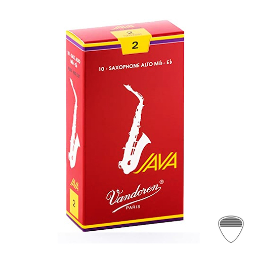 Caña Saxo Alto Java Nº 2 Roja (Venta Por Unidad) VANDOREN SR 262 R