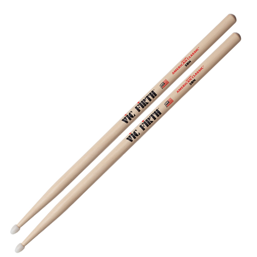 Palillos 5B American Classic Punta Nylon VIC FIRTH 5BN
