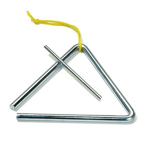 Triangulo 18 Cm Acero Con Golpeador WHALE P-26/7