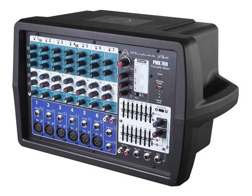 Mixer Potenciada 7 Canales 150W X 2 Rms En 4O Fx Digital Eq WHARFEDALE PRO PMX 700