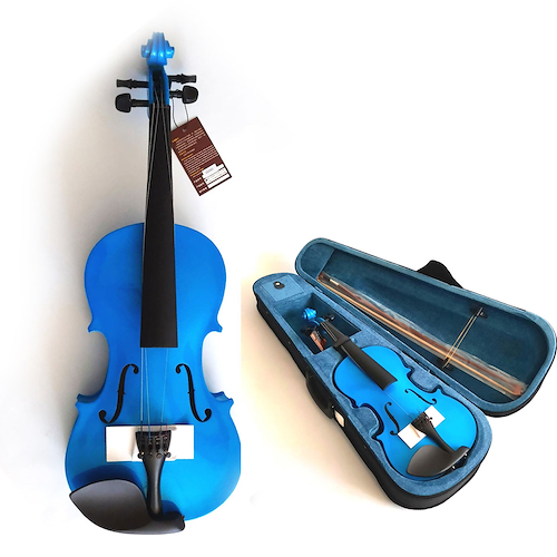 Violin 4/4 Azul Con Estuche YIRELLY CV 101 4/4 BL
