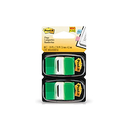 Post-it Banderitas 25,4mm x 43,2 Verde - Pack x 2 x 50 unid ONIX